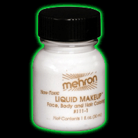 Mehron Liquid Face Paint - White 1oz.