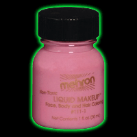 Mehron Liquid Face Paint - Pink 1oz.