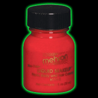 Mehron Liquid Face Paint - Red 1oz.