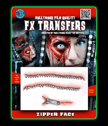 Tinsley Transfers - Zipper Face
