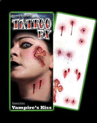 Tinsley Transfers - Vampire's Kiss Tattoo FX