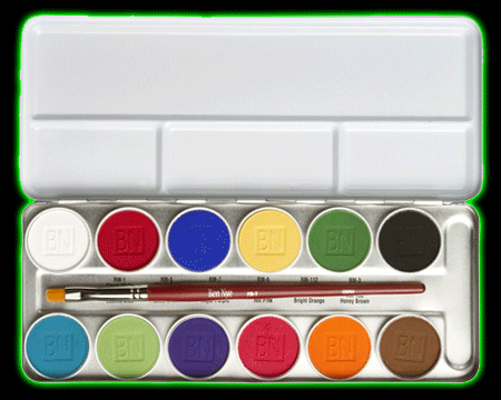 Ben Nye MagiCake 12-Color Palette