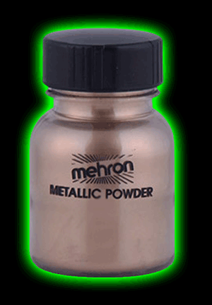 Mehron Gold Metallic Powder 1oz.