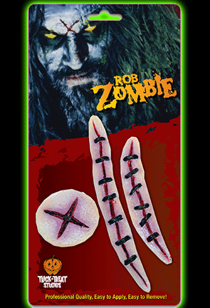 Rob Zombie Scar Prosthetics