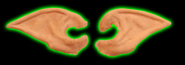 Goblin Ear Latex Prosthetic