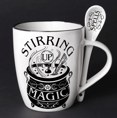 Stirring up Magic Mug and Spoon Set