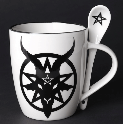 Baphomet Mug and Spoon Set