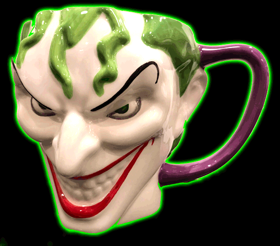 The Joker 3D Sculpted Ceramic Mug