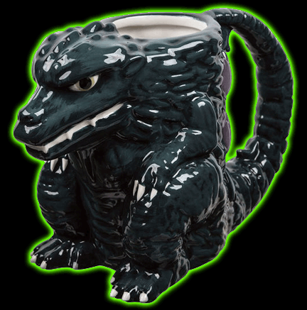 Godzilla Sculpted 3D Mug