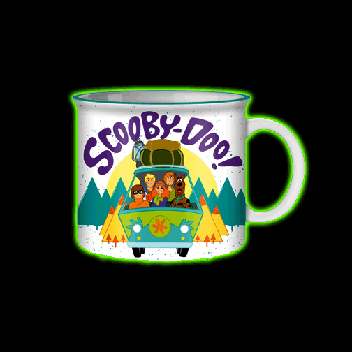 Scooby Doo Van Forest View 20Oz Ceramic Camper Mug