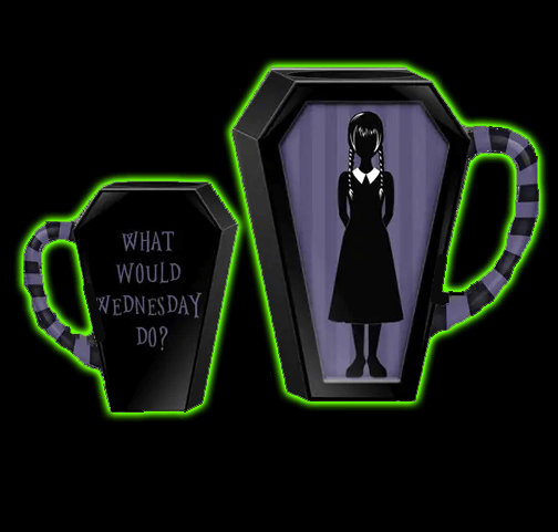 What Would Wednesday Do Coffin Mug
