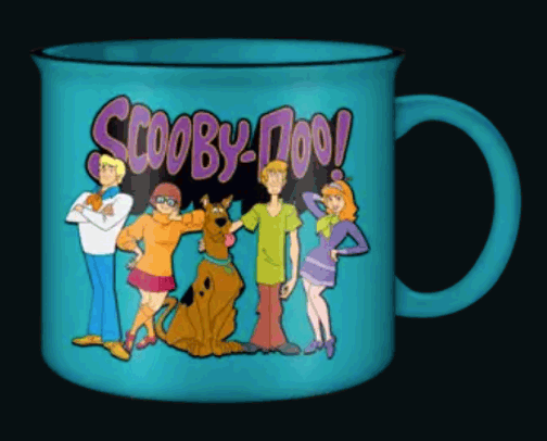 Scooby Doo Group Line Up 20 oz. Camper Mug