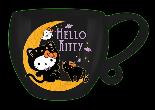Hello Kitty Moon Kitty 15.9oz Loop Handle Ceramic Mug