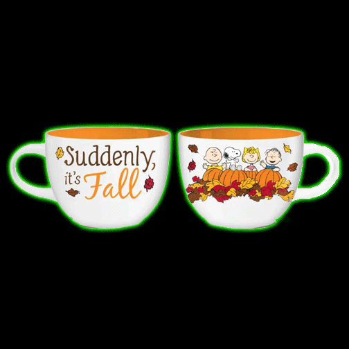 Peanuts Suddenly Fall 24oz Ceramic Soup Mug