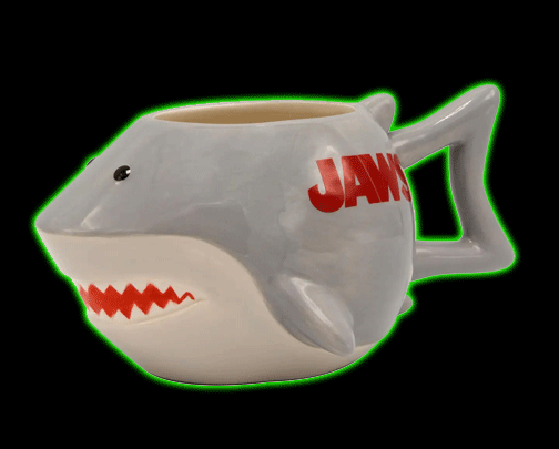 Jaws Shark 3D Sculpted Mug
