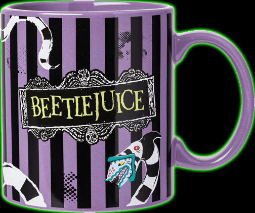Beetlejuice Purple Sandworm Mug