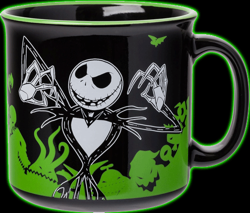 Nightmare Before Christmas Scary Jack 20oz Camper Mug