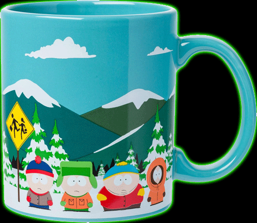 South Park Bus Stop 20 oz. Mug