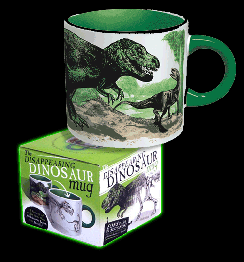 Disappearing Dinosaur Mug
