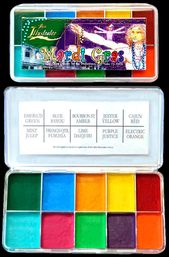 Skin Illustrator Mardi Gras Palette