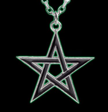 Black Star Pentacle Pendant