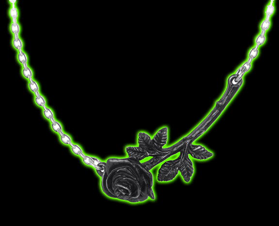 Black Thorn Necklace