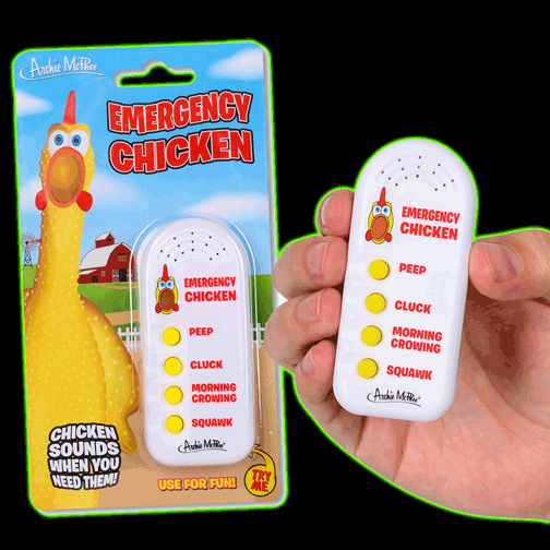 EMERGENCY CHICKEN SOUND DEVICE