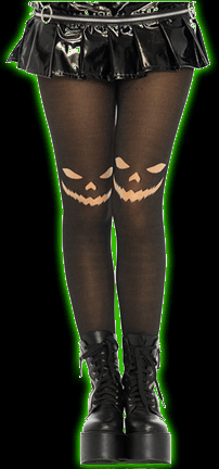 Jack O Lantern Tights