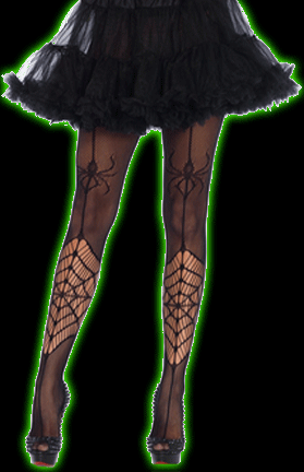 Itsy Bitsy Spider Net Tights