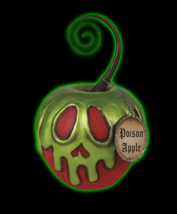 Poison Apple Ornament