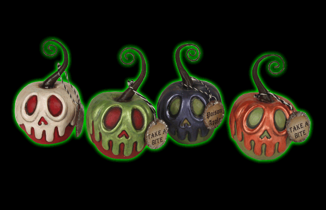 Small Poison Apple Ornament