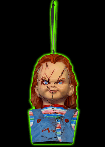 HOLIDAY HORRORS - BRIDE OF CHUCKY BUST ORNAMENT