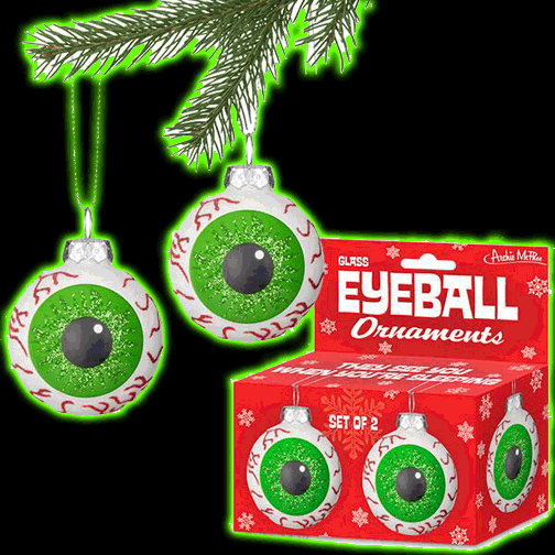 EYEBALL ORNAMENTS