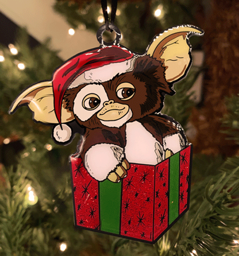 GREMLINS GIZMO METAL HOLIDAY ORNAMENT