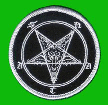 Goat Pentagram Patch