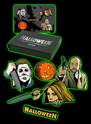 Creepy Company 2016 Halloween 6-Pin Enamel Pin Collector's Set