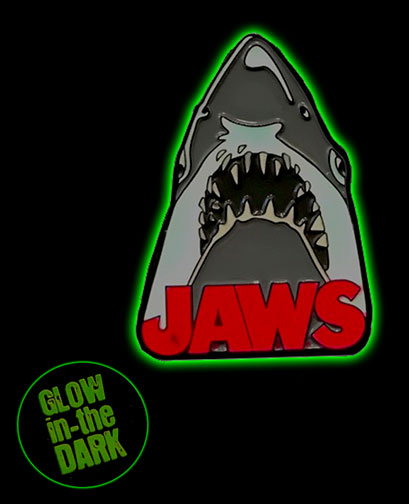 Jaws Enamel Pin