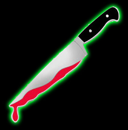 Slasher Knife Enamel Pin