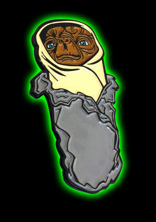 E.T Burrito Enamel Pin