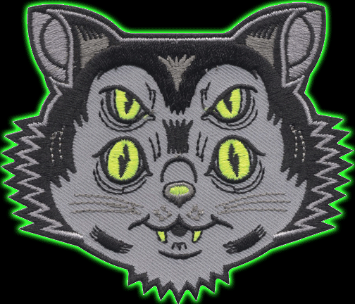 Scuzzball Cat Patch