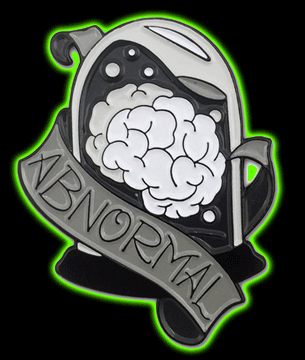 It's Alive Abnormal Brain Enamel Lapel Pin