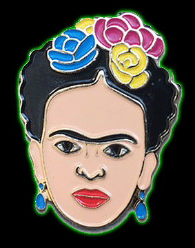 Frida Kahlo Enamel Pin