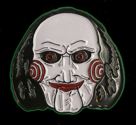 Saw Billy Puppet Enamel Pin