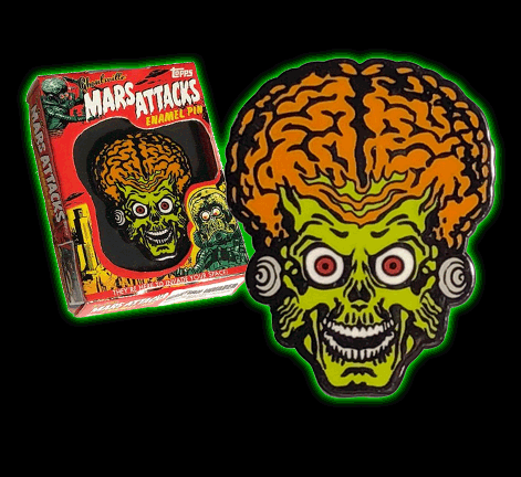 Mars Attacks Enamel Pin