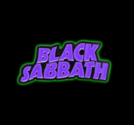 Black Sabbath Enamel Pin