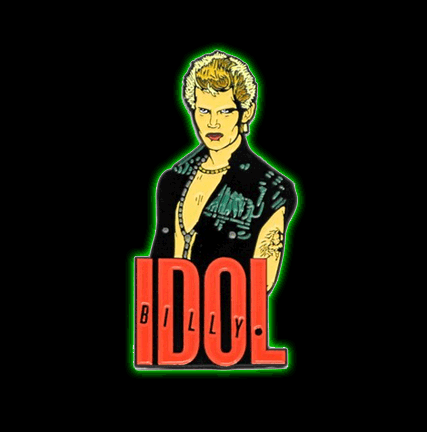 Billy Idol Enamel Pin