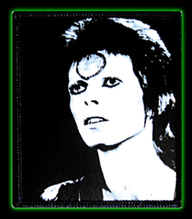 David Bowie Black&White Patch