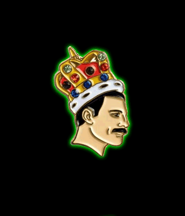 Freddie Mercury Enamel Pin