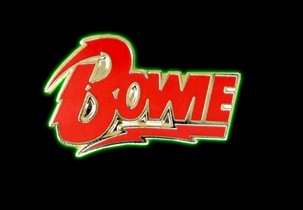 David Bowie Diamond Dogs Logo Enamel Pin