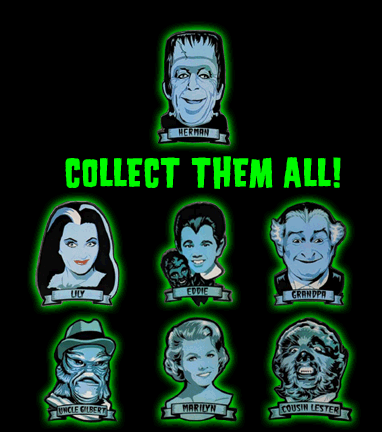 Herman Munster Enamel Pin